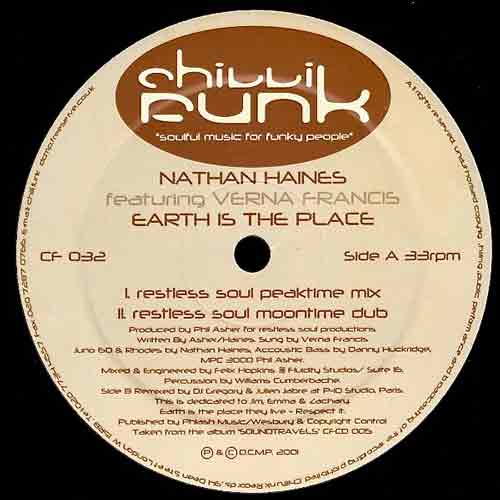 Nathan Haines : "Earth is the Place" (restless soul)